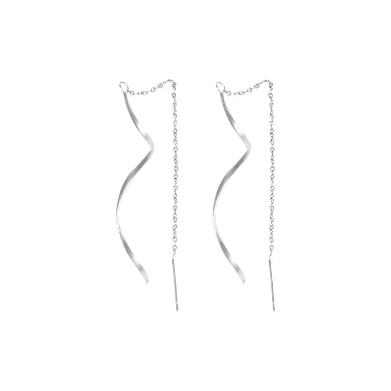 I'M MARTINA - Orecchini saliscendi spirale