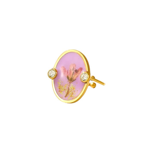 I'M MARTINA - Anelli flower con punti luce