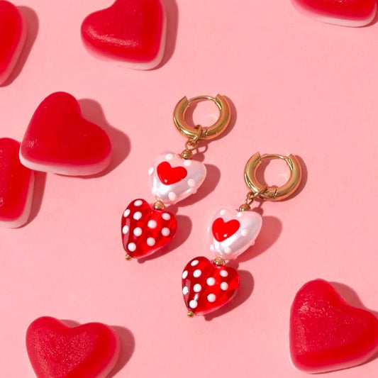 I'M MARTINA - Orecchini Candy Love a Pois