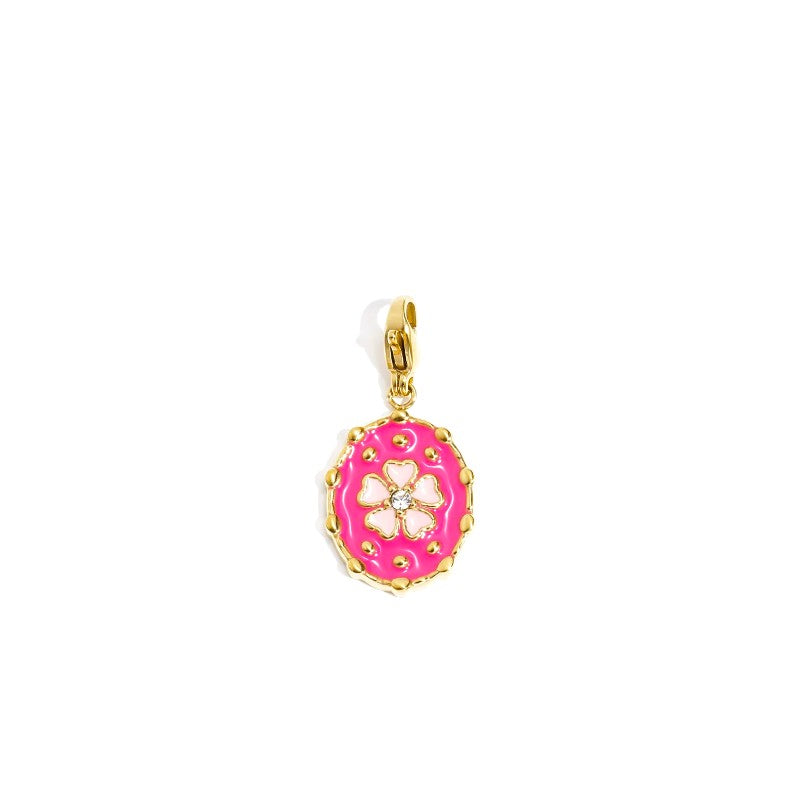 I'M MARTINA - Ciondolo flower pink