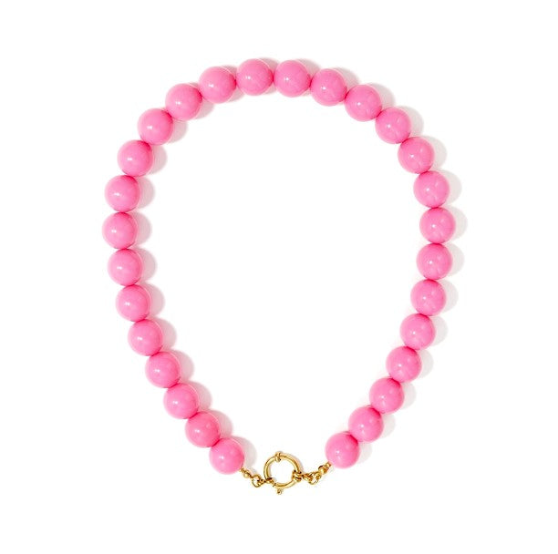 I'M MARTINA - Collana charmpop rose red