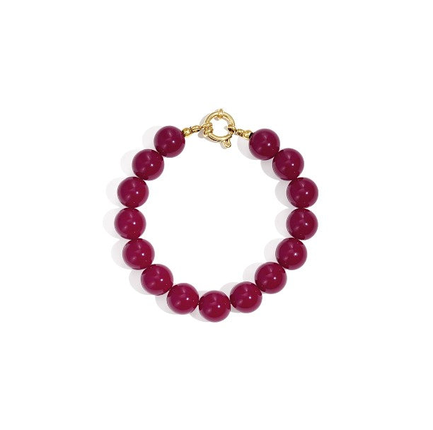 I'M MARTINA - Bracciale charmpop fucsia