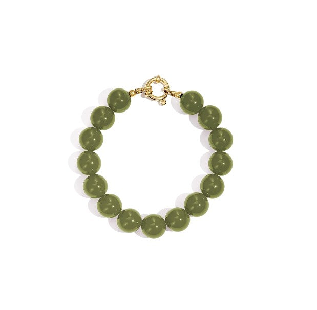 I'M MARTINA - Bracciale charmpop green