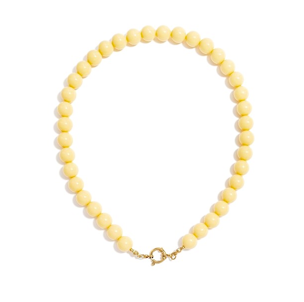 I'M MARTINA - Collana charmpop slim yellow