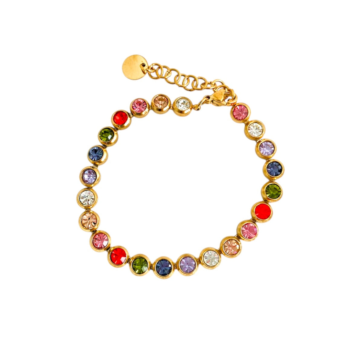 I'M MARTINA - Bracciale circle multicolor
