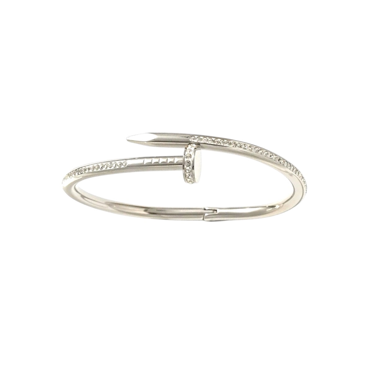 I'M MARTINA - Bracciale chiodo con zirconi