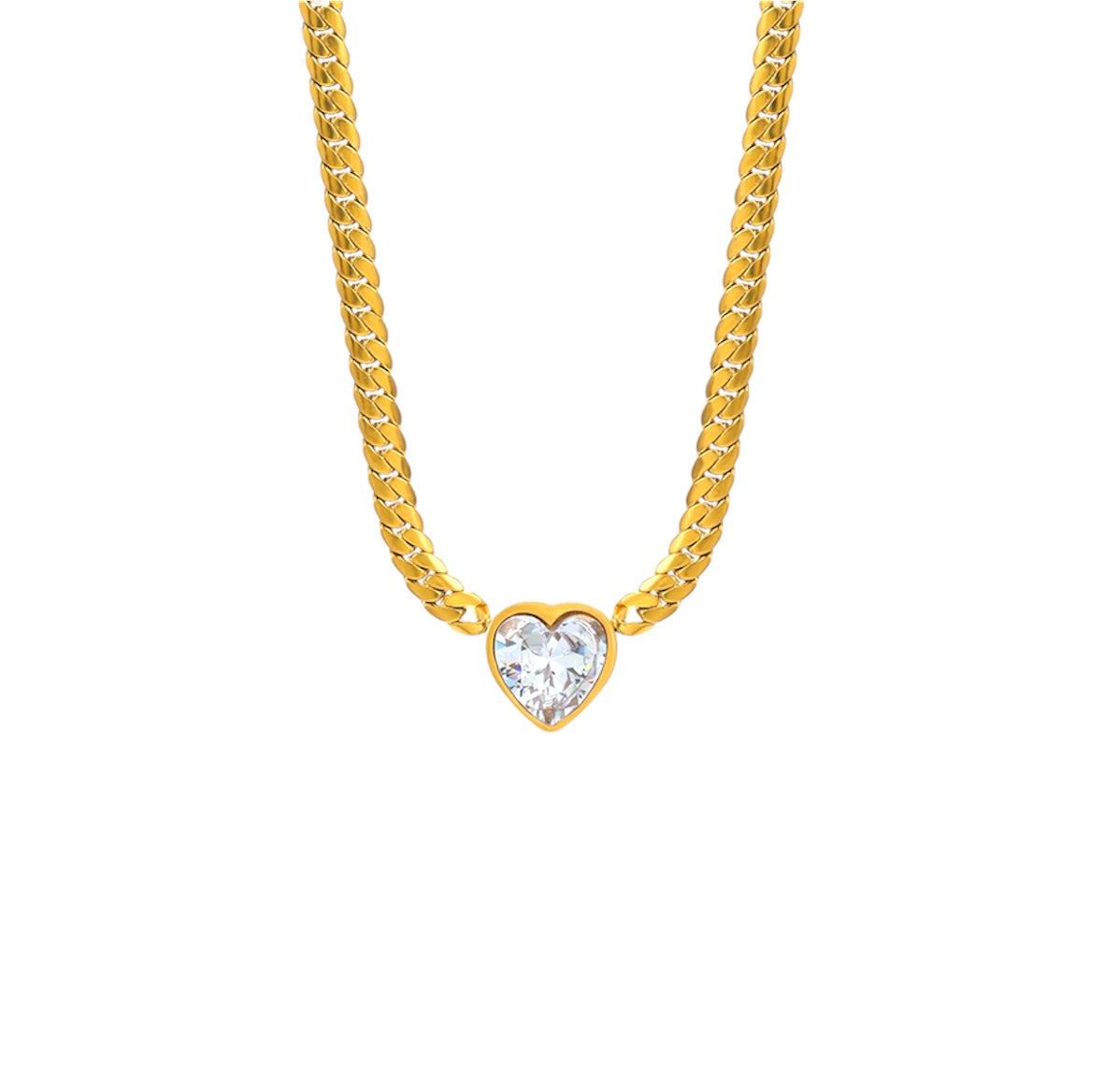 I'M MARTINA - Collana Love con zircone