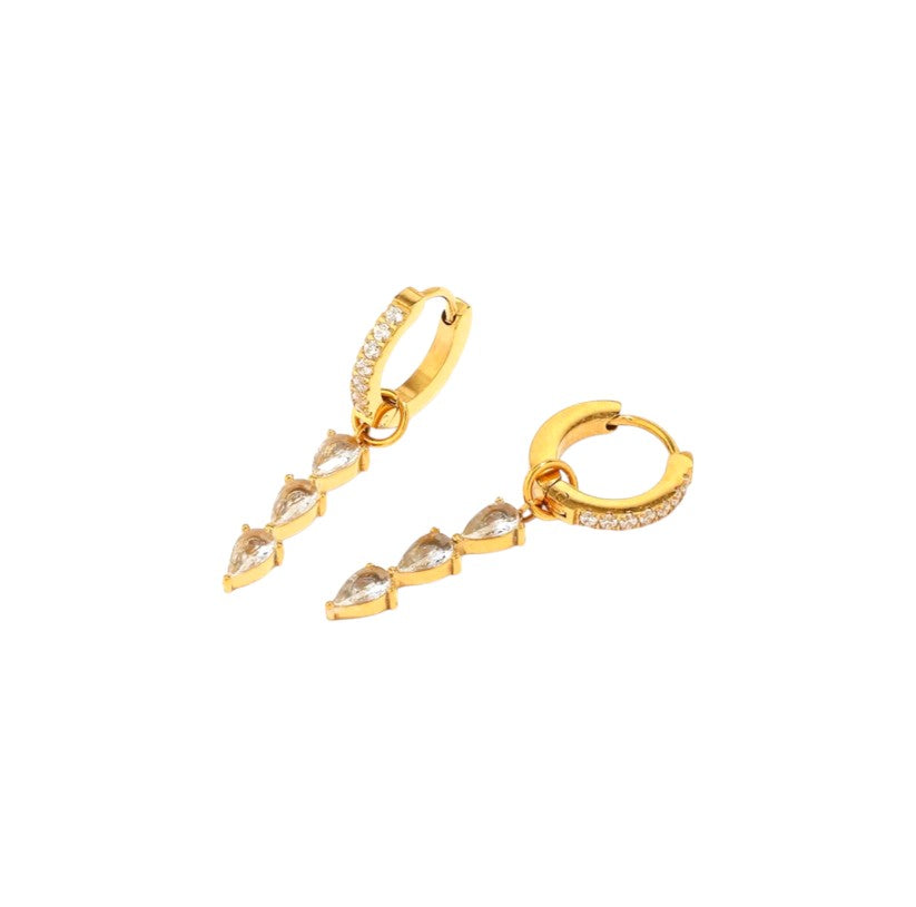 I'M MARTINA - Orecchini diamond pendenti