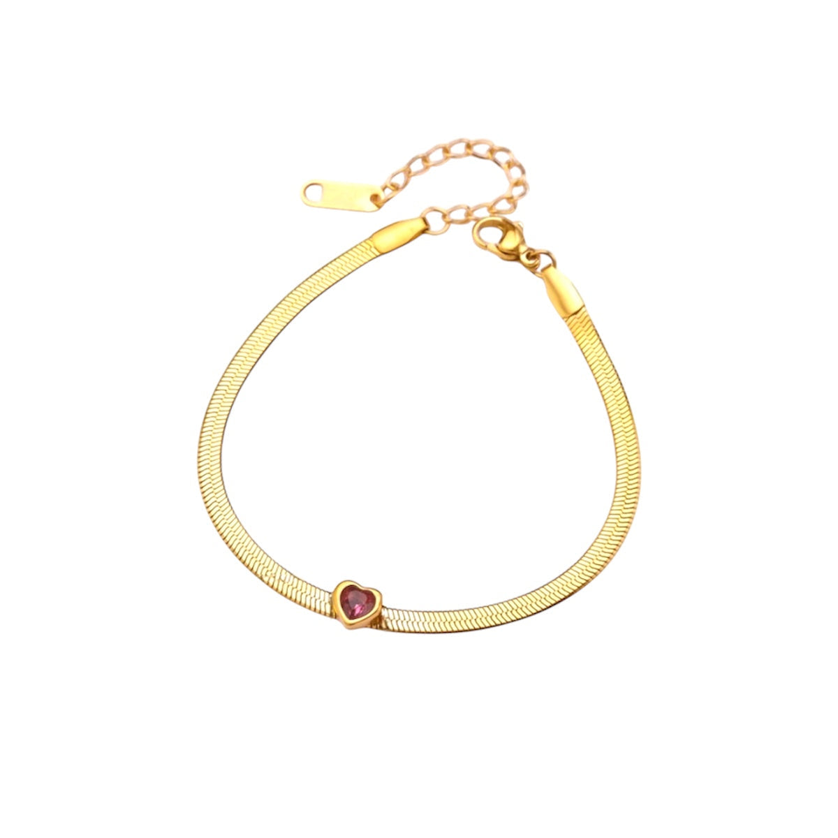 I'M MARTINA - Bracciale Love red snake