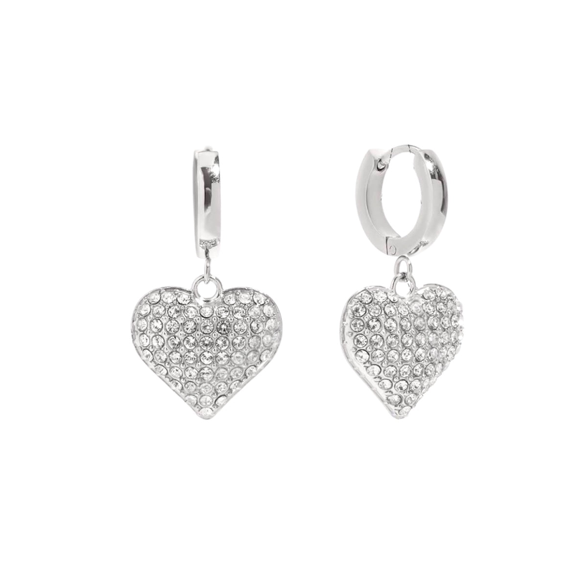 I'M MARTINA - Orecchi luxury Love con zirconi