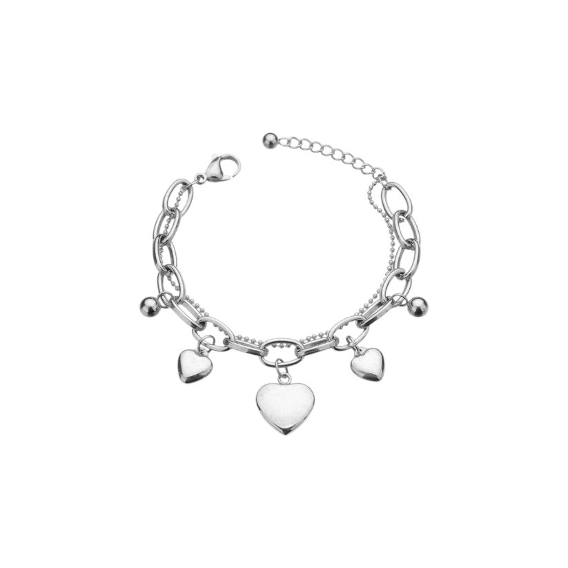 I'M MARTINA - Bracciale double Love and bouble