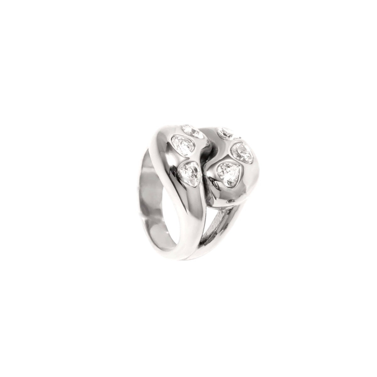 I'M MARTINA - Anello chunky Love twist