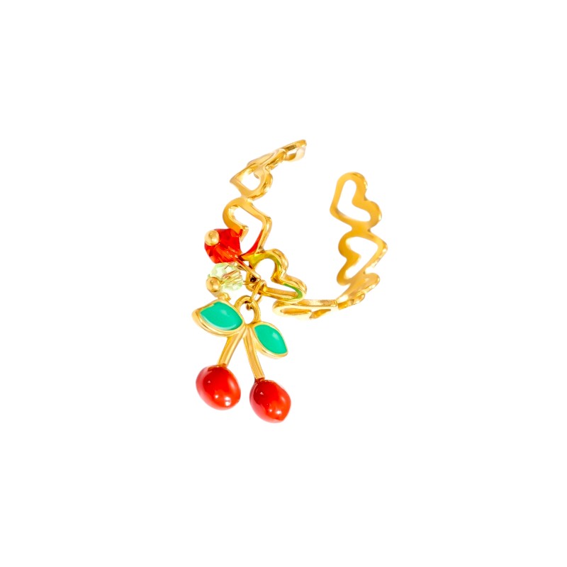 I'M MARTINA - Anello cherry pendente