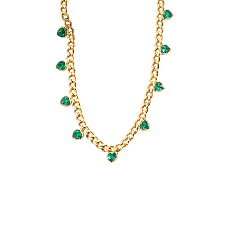 I'M MARTINA - Collana Love green