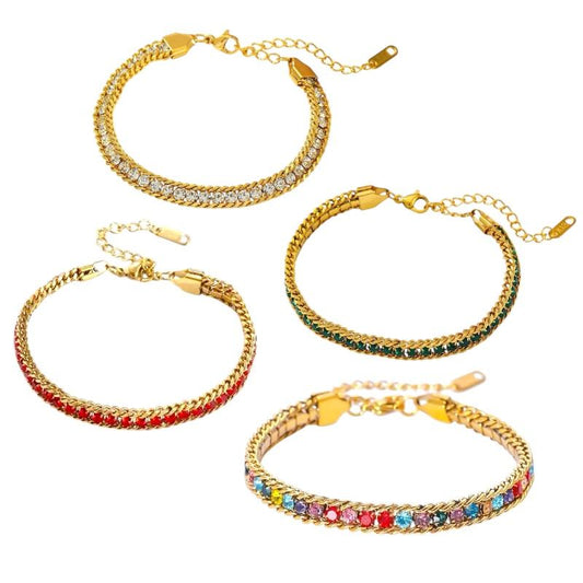 I'M MARTINA – Bracciale tennis in maglia