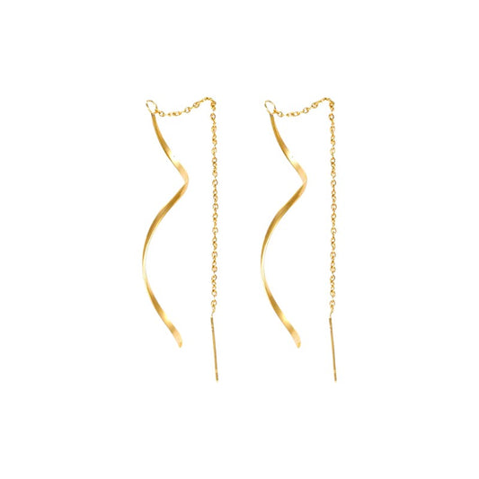 I'M MARTINA - Orecchini saliscendi spirale