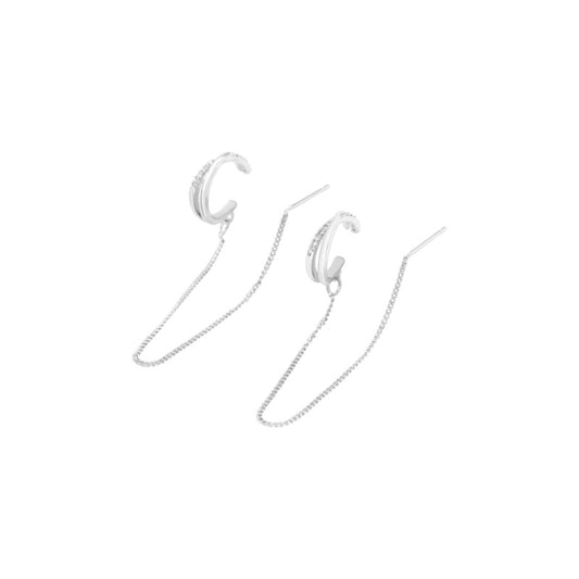 I'M MARTINA - Orecchini cuff saliscendi