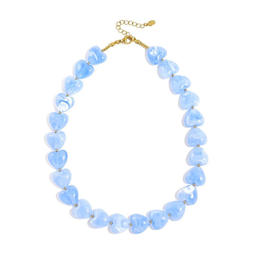I'M MARTINA - Collana millecuori blu