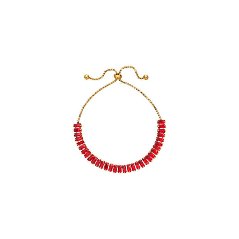 I'M MARTINA - Bracciali tennis con cursore