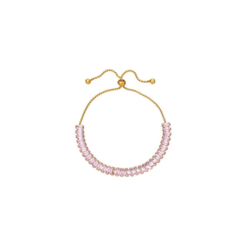 I'M MARTINA - Bracciali tennis con cursore