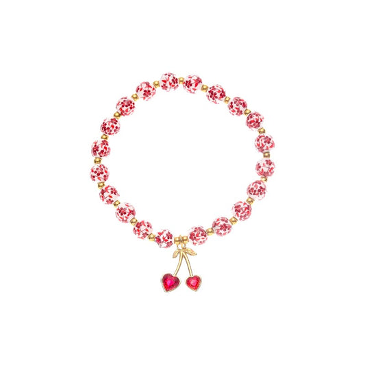 I'M MARTINA - Bracciale cherry in ceramica
