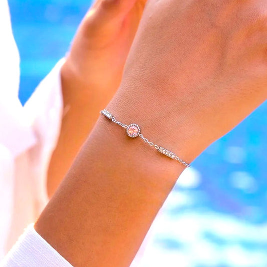 I'M MARTINA - Bracciale pink glow