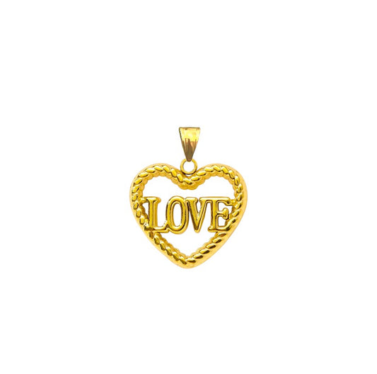 I'M MARTINA - Ciondolo "love"