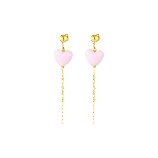 I'M MARTINA - Orecchini cuore sospeso
