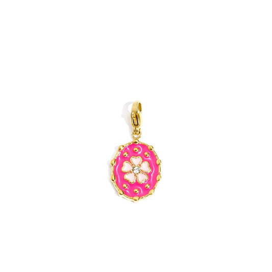I'M MARTINA - Ciondolo flower pink