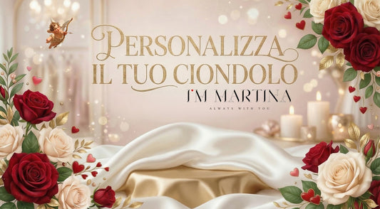 I'M MARTINA - Ciondolo personalizzato fatto a mano