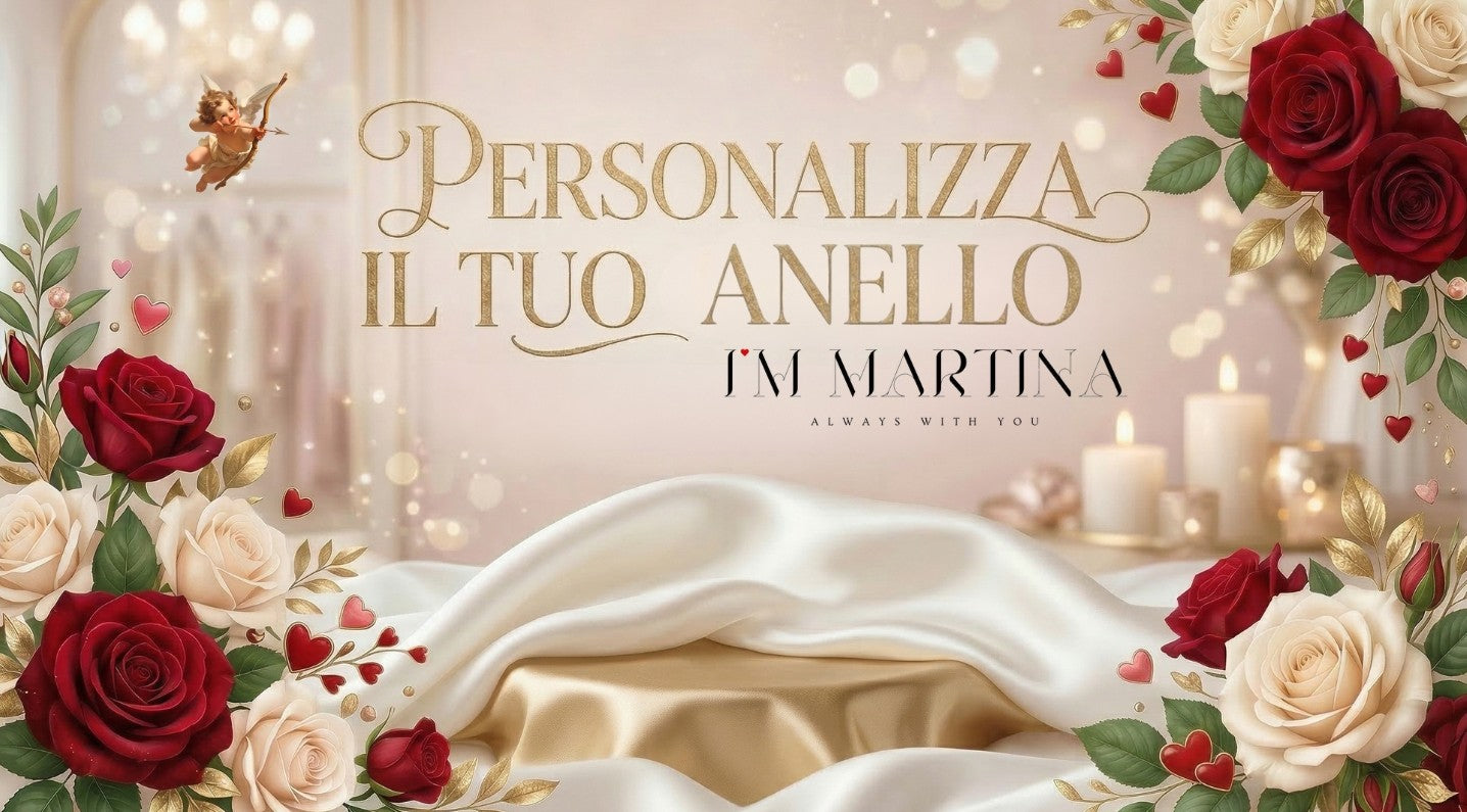 I'M MARTINA - Anello personalizzato fatto a mano