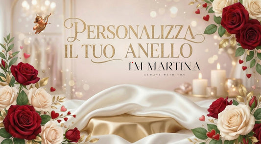 I'M MARTINA - Anello personalizzato fatto a mano