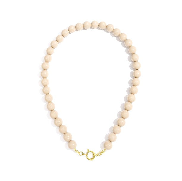 I'M MARTINA - Collana charmpop slim khaki