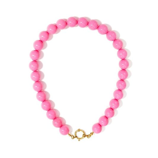 I'M MARTINA - Collana charmpop rose red