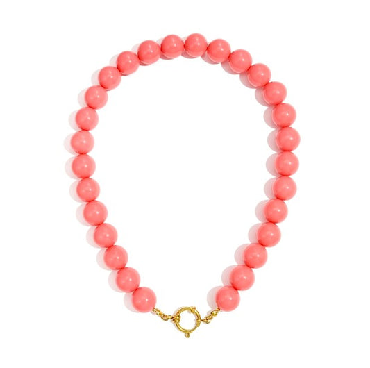 I'M MARTINA - Collana charmpop salmon rose