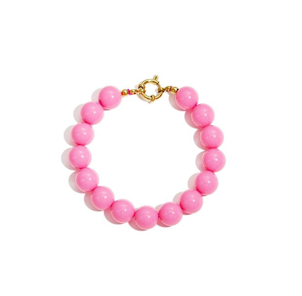 I'M MARTINA - Bracciale charmpop rose red