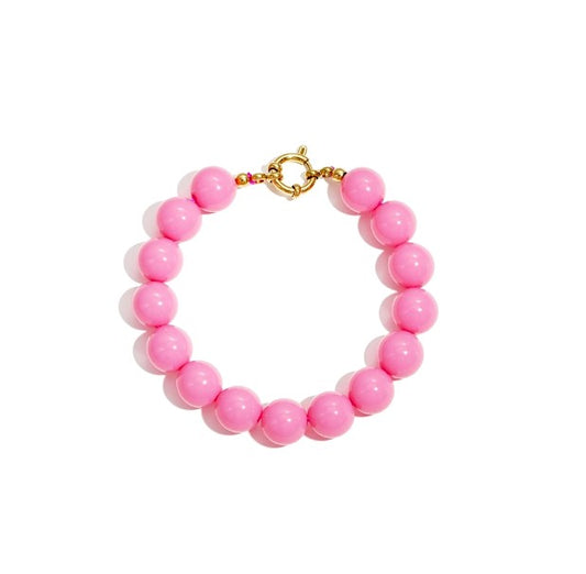 I'M MARTINA - Bracciale charmpop rose red