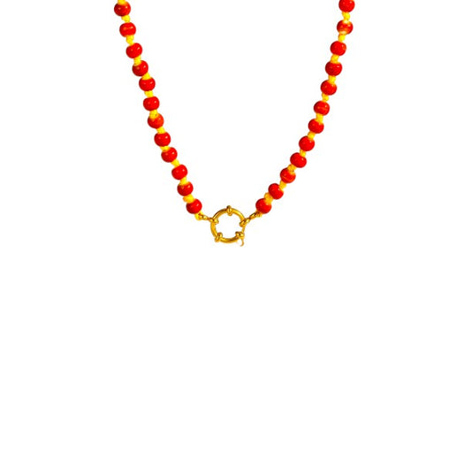 I'M MARTINA - Collana charmpearl sunset