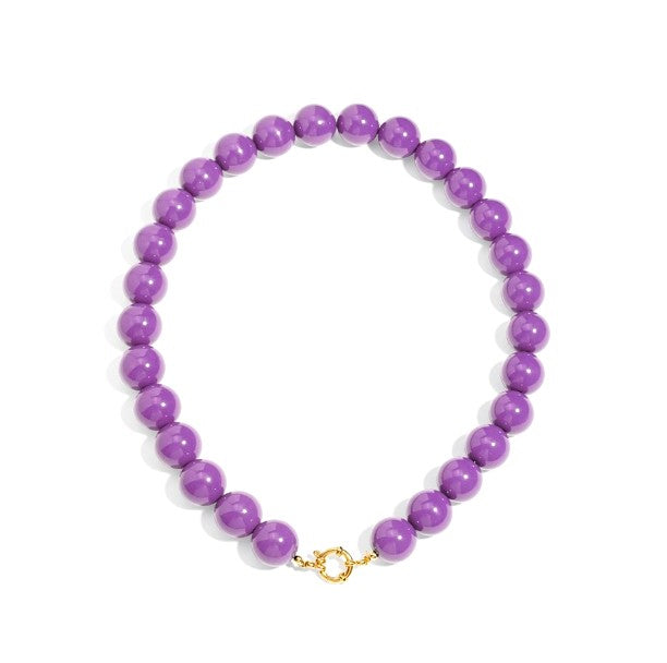 I'M MARTINA - Collana charmpop purple