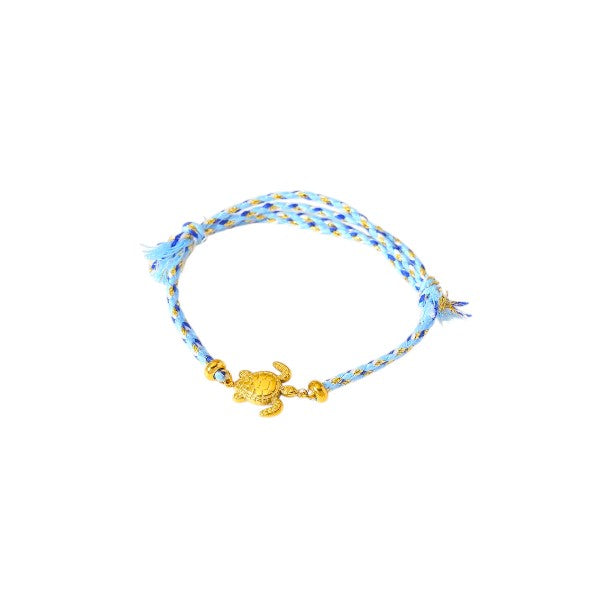I'M MARTINA - Bracciale in corda con tartaruga