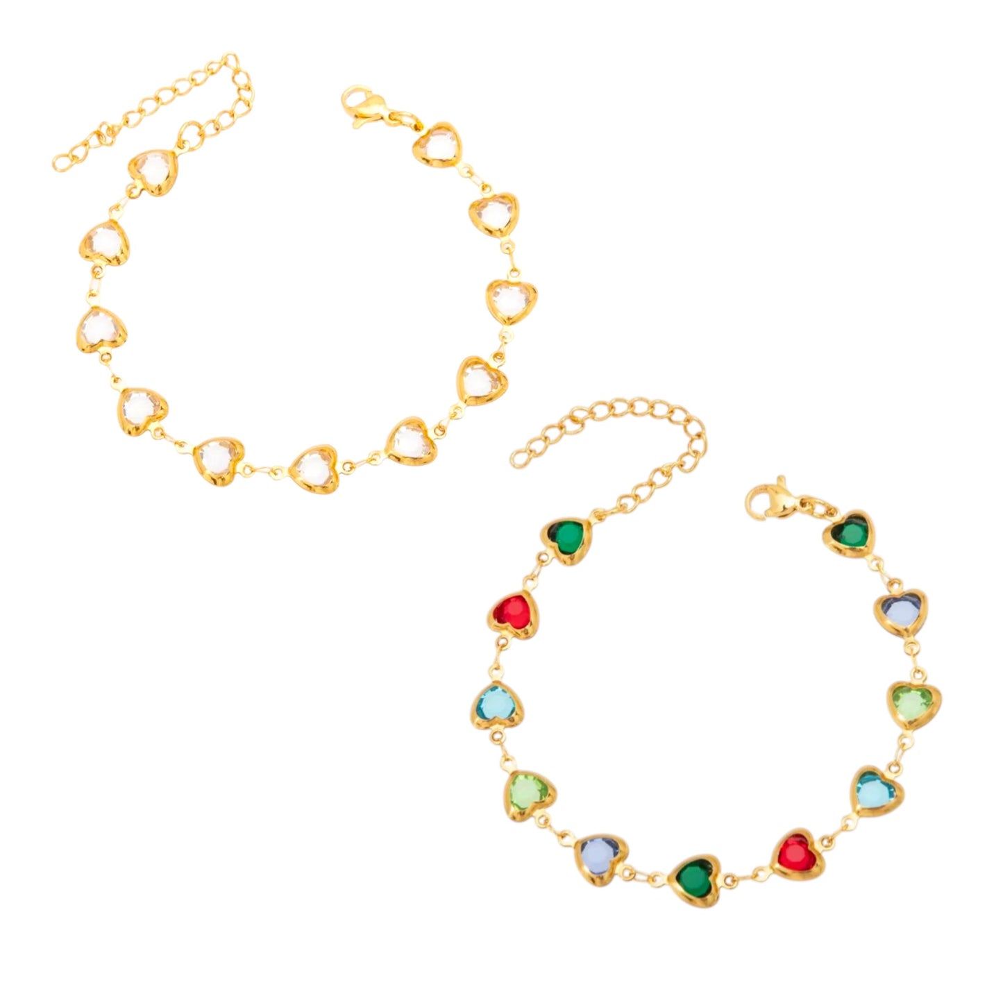 I'M MARTINA - Bracciale love glass