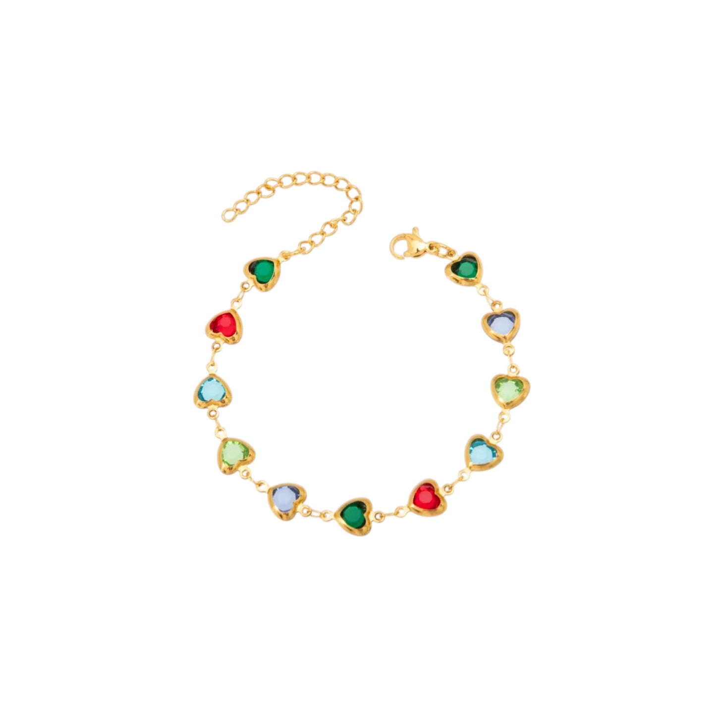 I'M MARTINA - Bracciale love glass