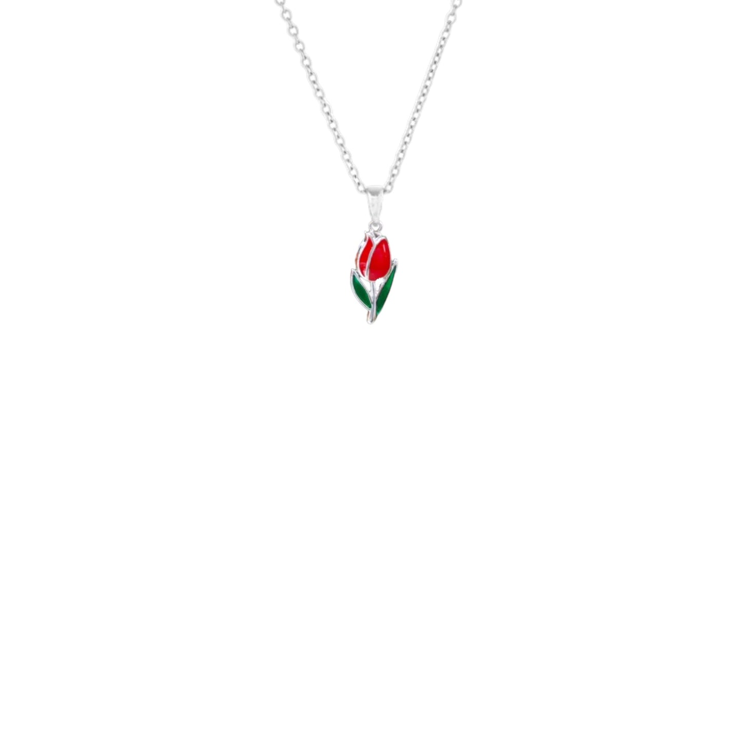 I'M MARTINA - Collana tulipano red