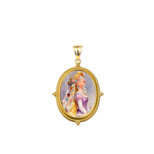 I'M MARTINA - Ciondolo princessflower fatto a mano