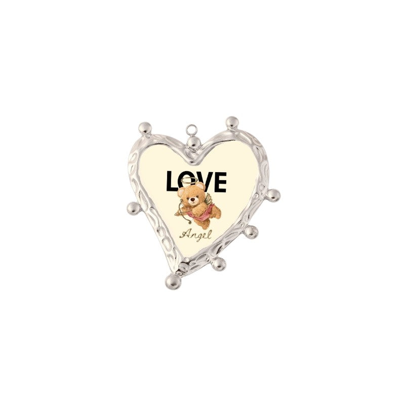 I'M MARTINA - Ciondolo Lovepop teddy fatto a mano