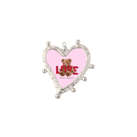 I'M MARTINA - Ciondolo Lovepop teddy fatto a mano