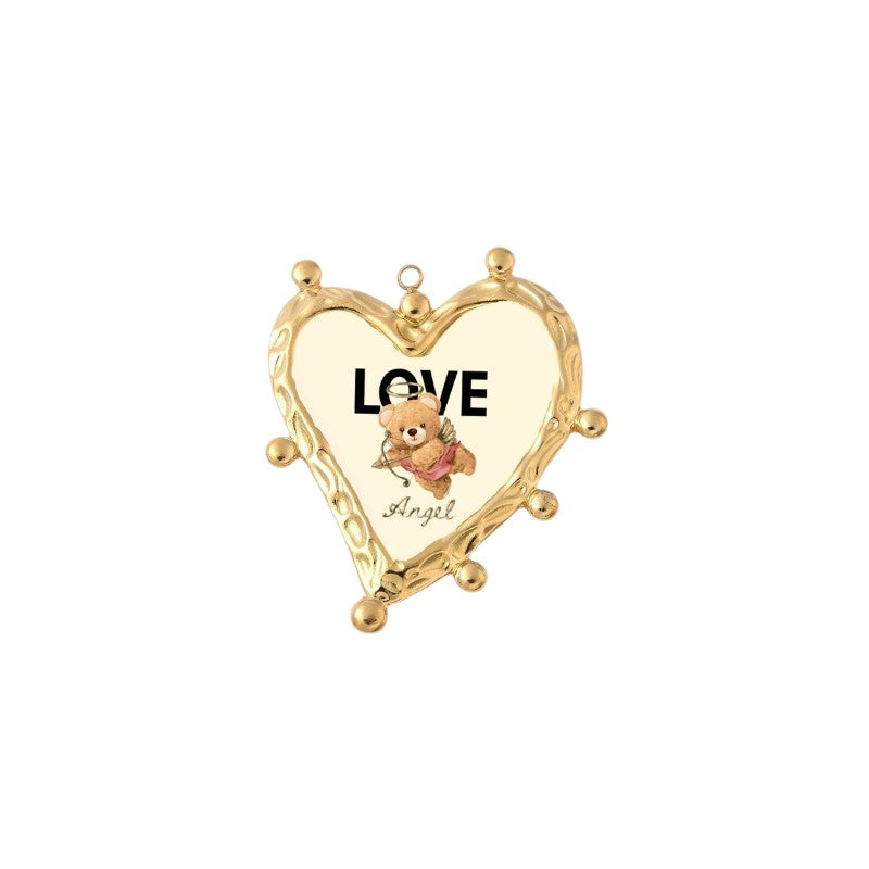I'M MARTINA - Ciondolo Lovepop teddy fatto a mano