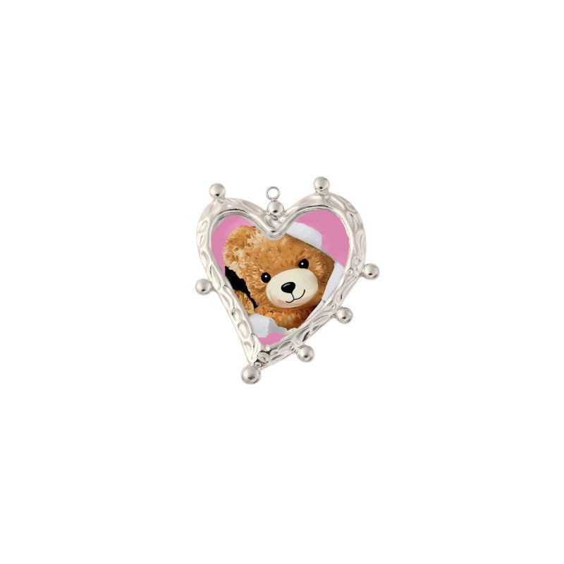 I'M MARTINA - Ciondolo Lovepop teddy fatto a mano