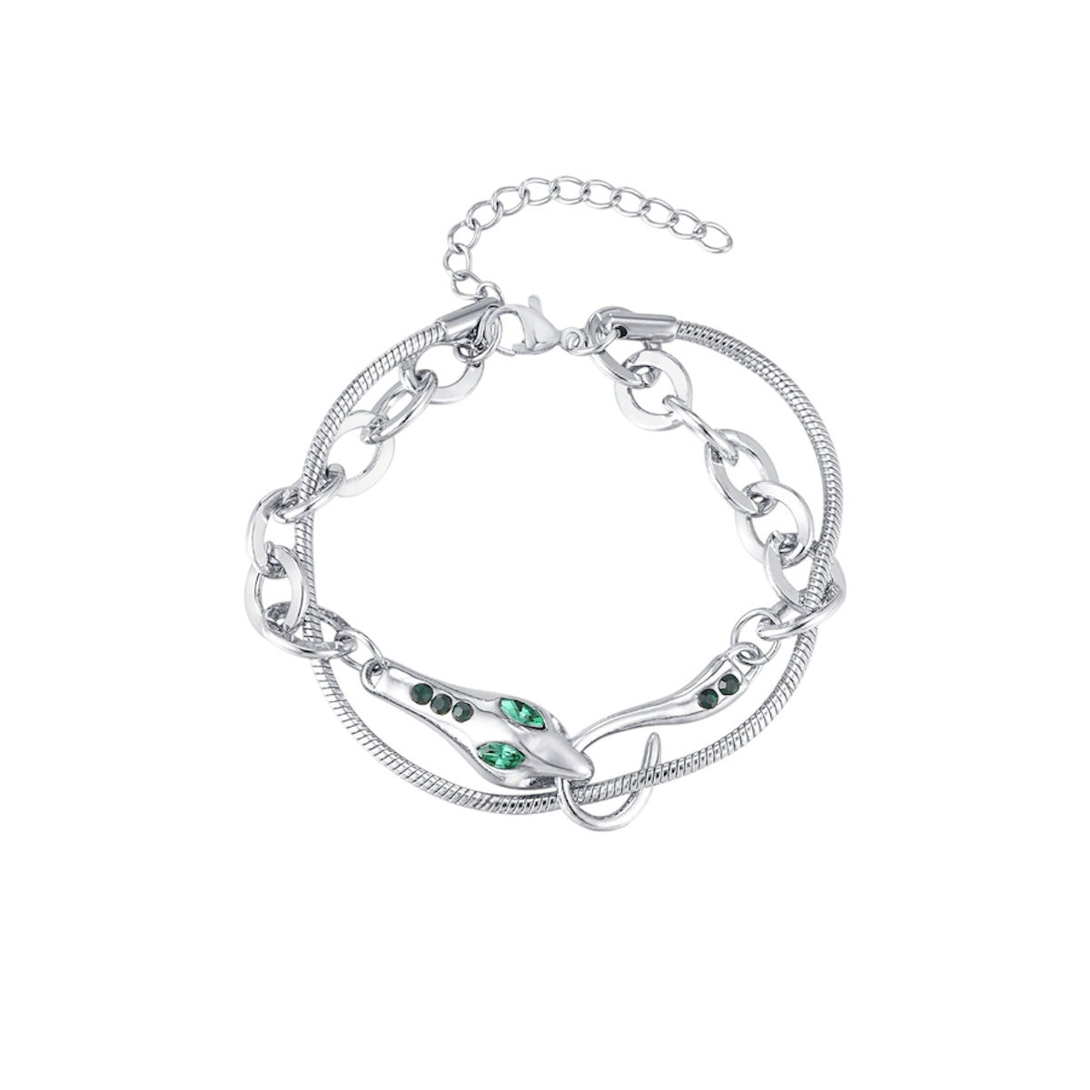 I'M MARTINA - Bracciale snake green