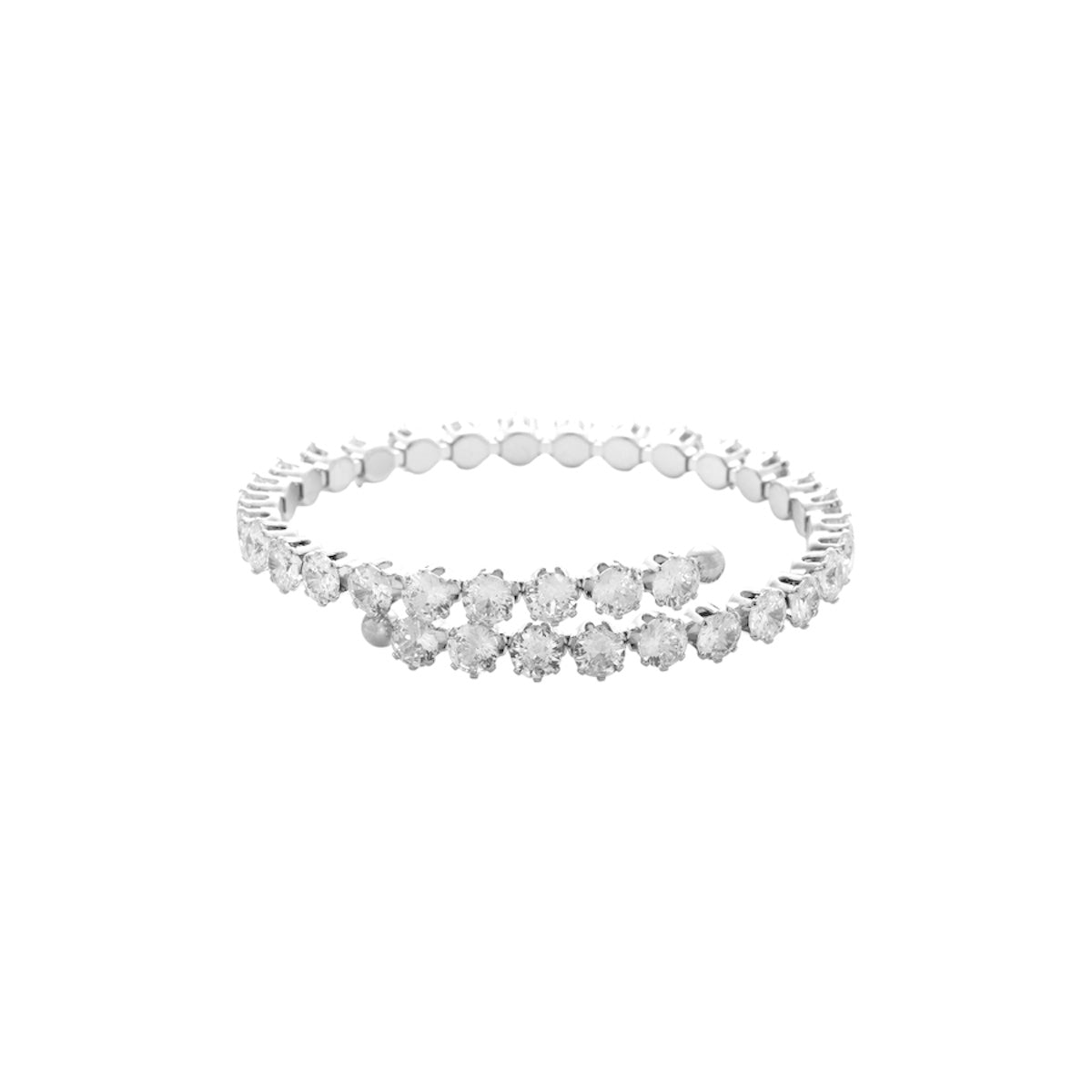 I'M MARTINA - Bracciale twist con zirconi